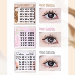 Hộp Mi Giả NOVO CALSE Nâu Sẵn Keo 16991