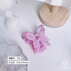 Kẹp Tóc Bướm Màu Xà Cừ 6.5*6.5cm Thời Trang 12822