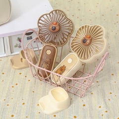 Quạt Cầm Tay Bông Hoa Đính Charm Đủ Mẫu 15511