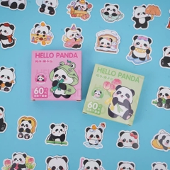 Hộp 60 Hình Dán Sticker Hoạt Hình Đủ Mẫu 17113