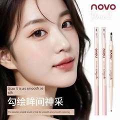 Kẻ Mắt Bằng Chì Sáp Kèm Cọ NOVO Hồng Liuyun 17632