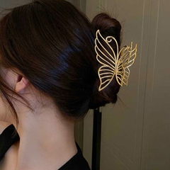 Kẹp Tóc Sắt Cánh Bướm Đan Lưới Thời Trang 8625