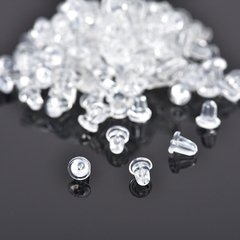 Chốt Núm Silicon Đeo Bông Tai 18054