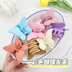 Kẹp Tóc Hình Bướm Nhám 6.8*5.8cm 12824