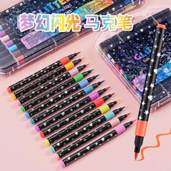 Hộp 24 Bút Màu Nhũ Kim Tuyến GLITTER 15700