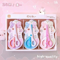 Kéo Cắt Thủ Công Mix 2 Màu Trơn Cute 17568