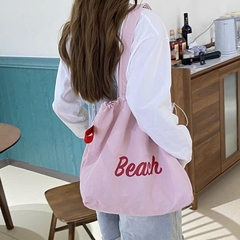 Túi Tote BEACH Dây Rút Vải Mát 17497