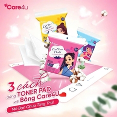 Bông Tẩy Trang Cotton Pads Care4U 233 Miếng 16711