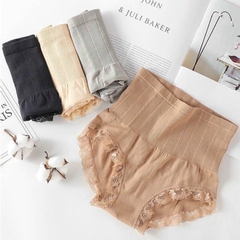 Quần Gen Bụng Cạp Cao Cotton Co Giãn 15557