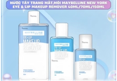 Nước Tẩy Trang Mắt Môi MAYBELLINE 18063 18064 18065
