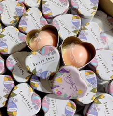 Hộp 5 Cặp Dán Ngực Silicon - Hộp Trái Tim 15561