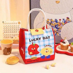 Túi Đựng Cơm Giữ Nhiệt Hình Đủ Mẫu Cute Quai Thừng 17880
