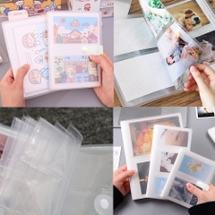 Album Ảnh Binder 160 Thẻ Ảnh Bìa Nhựa +Sticker 13627