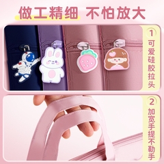 Túi Học Thêm Vải Dù Hoạt Hình Đủ Mẫu Dáng Ngang Tay Cầm Cho Bé 15711