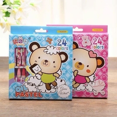 Hộp 24 Màu Sáp Oid Pastel 17303