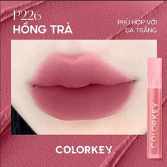 Son Kem Lỳ COLORKEY Airy Velvet - P226 Hồng Trà 17039
