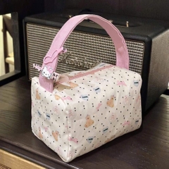 Túi Bút / Mỹ Phẩm Hello Kitty Có Quai Xách Cute 15567