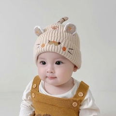 Mũ Len Mặt Hổ Có Tai và Đuôi Cute 16215