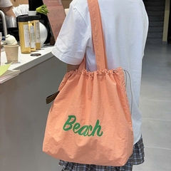 Túi Tote BEACH Dây Rút Vải Mát 17497