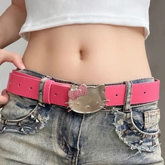 Thắt Lưng Mặt Hello Kitty Đính Đá Thời Trang 17475