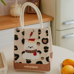 Túi Đựng Cơm Giữ Nhiệt Hình Đủ Mẫu Cute Quai Thừng 17880