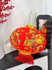 Đèn Lồng Cầu Nhung To Đẹp 60Cm 16656