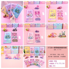 Sticker Nổi 3D Xếp Chồng Trong Suốt Đủ Mẫu 17533