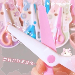 Kéo Cắt Thủ Công Mix 2 Màu Trơn Cute 17568