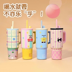 Bình Nước Giữ Nhiệt Quai Cầm FUN + 710ml 16723