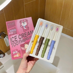 Hộp 4 Bàn Chải Ice Cream Too Thbrush 16444
