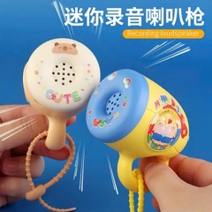 Móc Khóa Loa Mini Phát Nhạc, Ghi Âm Giọng Nói Hình Súng 17121