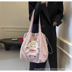Túi Vải Tote Hồng Bé Cừu 17493