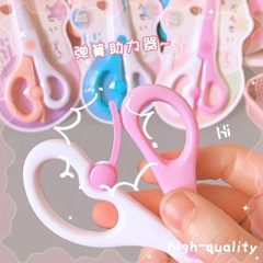 Kéo Cắt Thủ Công Mix 2 Màu Trơn Cute 17568