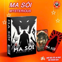 Bộ Bài Ma Sói MYSTERIOUS 55 Lá 16596