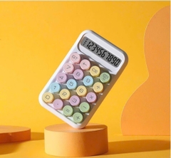 Máy Tính Cầm Tay Màu Pastel 20 Bàn Phím Kèm Pin 15494