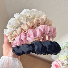 Cài Tóc Bám Chân Tóc Vải Voan Trơn 15473