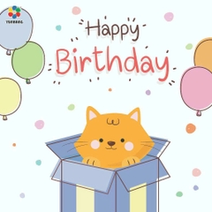 Background Phông Nền Nhựa 60*60 Trang Trí Sinh Nhật 15384