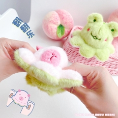 Móc Khoá Bạch Tuộc Lật Mặt Hoạt Hình 13596