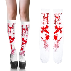 Tất Vải Máu Hóa Trang Halloween Ngắn 16036