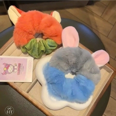 Cột Tóc Vải Lông 2 Màu Zootopia Tai Cáo 16546