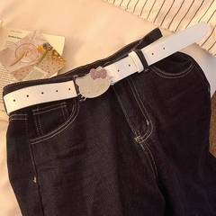 Thắt Lưng Mặt Hello Kitty Đính Đá Thời Trang 17475