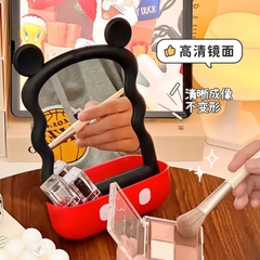 Gương Trang Điểm Để Bàn Mickey Có Hộc Đựng Dễ Thương 17135