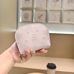 Ví Ngắn Gấu Bear Bear Hồng Khóa Kéo Nhiều Ngăn Kiểu Bầu 16269