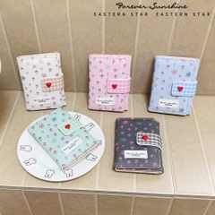 Ví Đựng Tiền Dạng Gấp Gọn Hoa Nhí Sunshine Nút Gài 17488