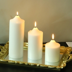 Nến Sáp 7*20cm nặng 600g, cháy 120 giờ 16509