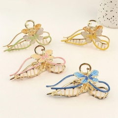 Kẹp Tóc Sắt Hình Nơ Bướm Màu Kiểu Dáng 8623