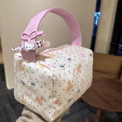 Túi Bút / Mỹ Phẩm Hello Kitty Có Quai Xách Cute 15567