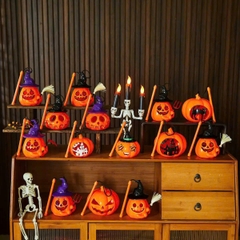 Đèn Lồng Cầm Tay Quả Bí Halloween Phát Ra Tiếng 16066