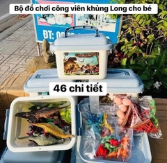 Hộp Đồ Chơi 46 Chi Tiết Động Vật Khủng Long 17136