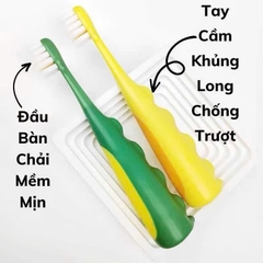 Set 2 Bót Đánh Răng khủng Long Cho Bé 3-12 Tuổi Cho 16873